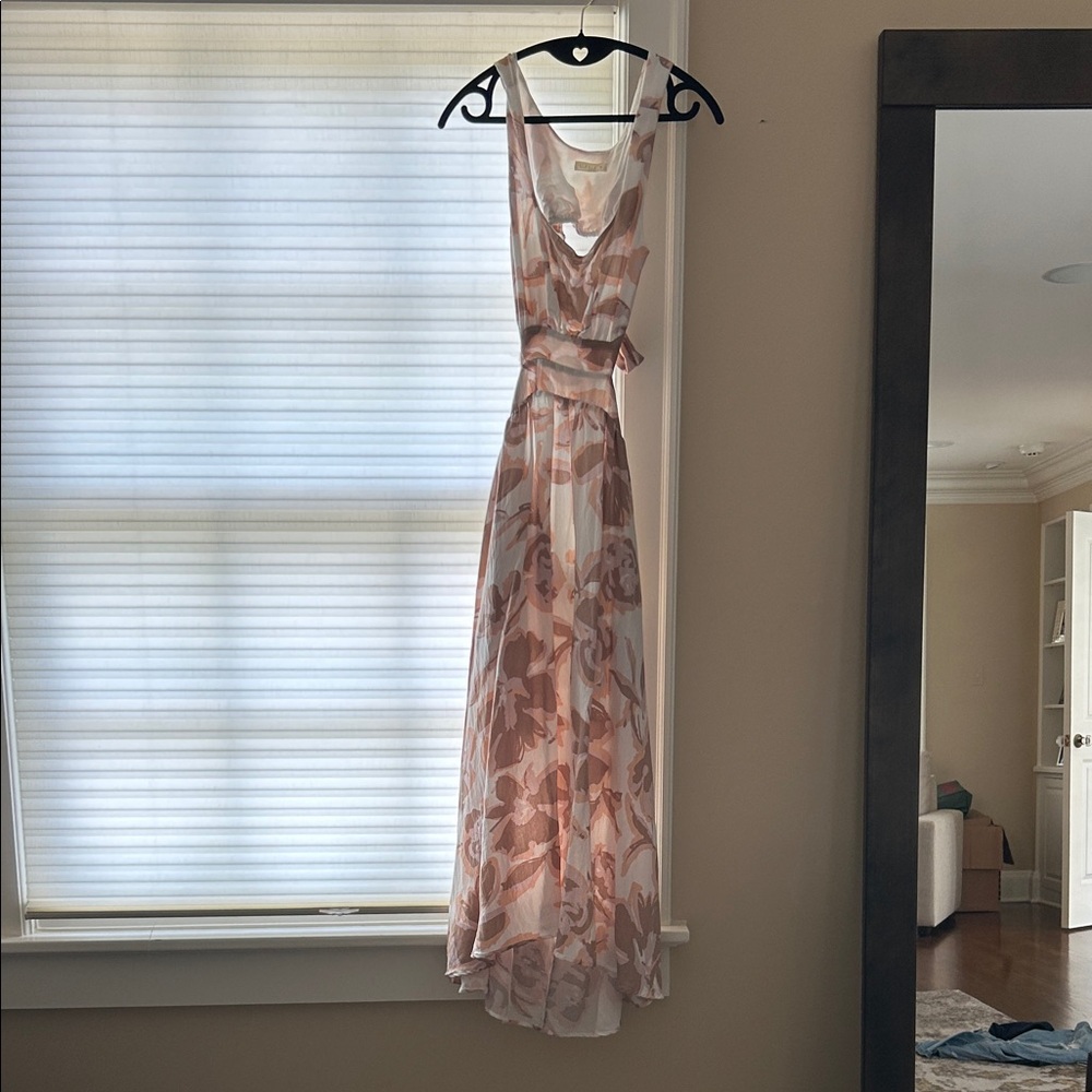 ILLA ILLA Pink Floral Maxi Dress
